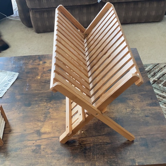 Folding Dish Drying Rack - Picture 2 of 6